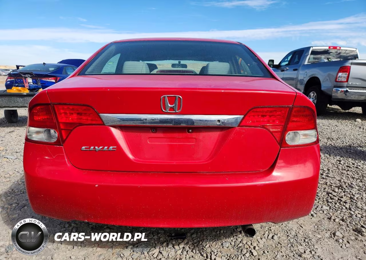 2009 Honda Civic Lx VIN:19XFA16559E037713 - 6