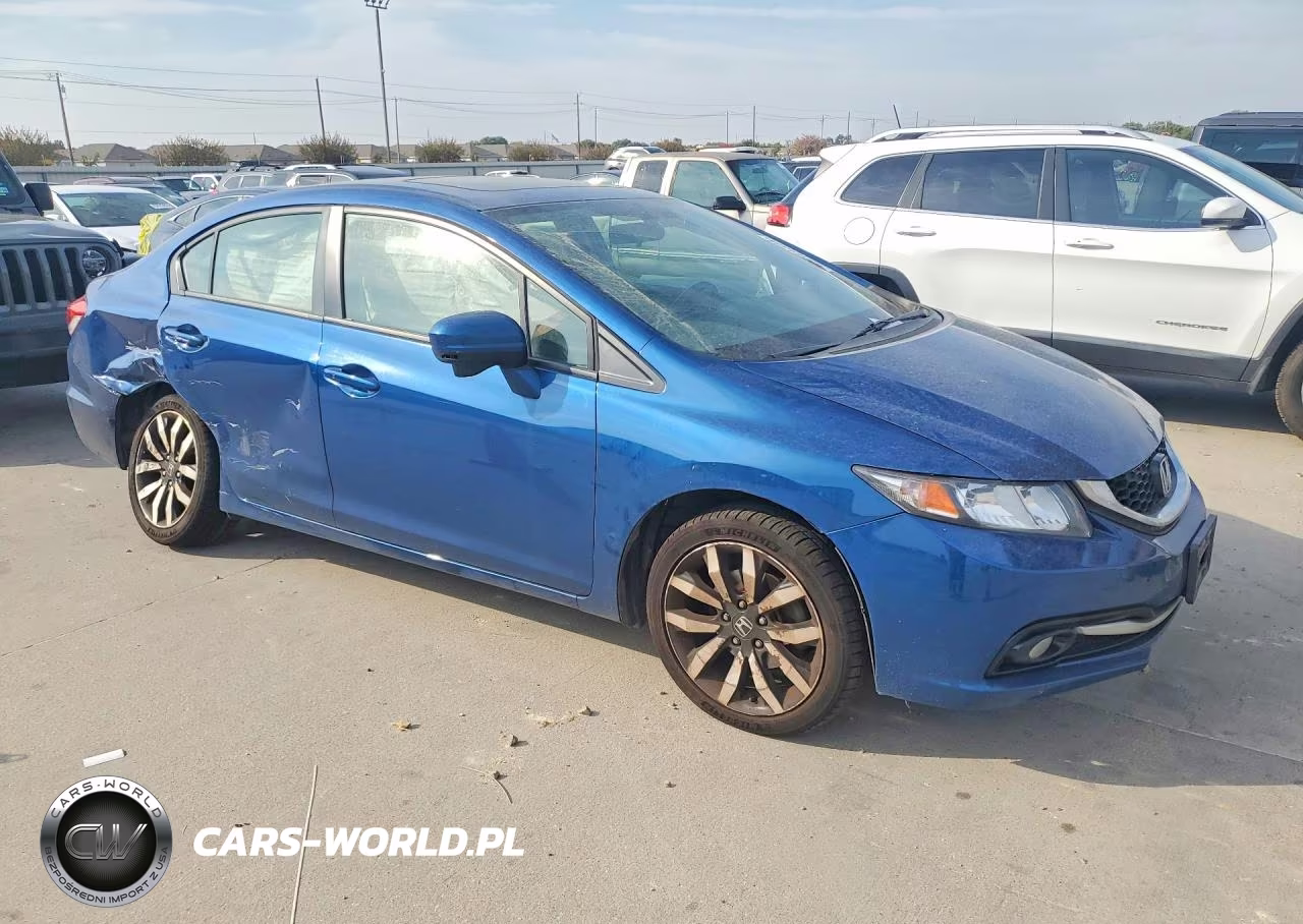 2014 Honda Civic Exl VIN:19XFB2F99EE058547 - 4