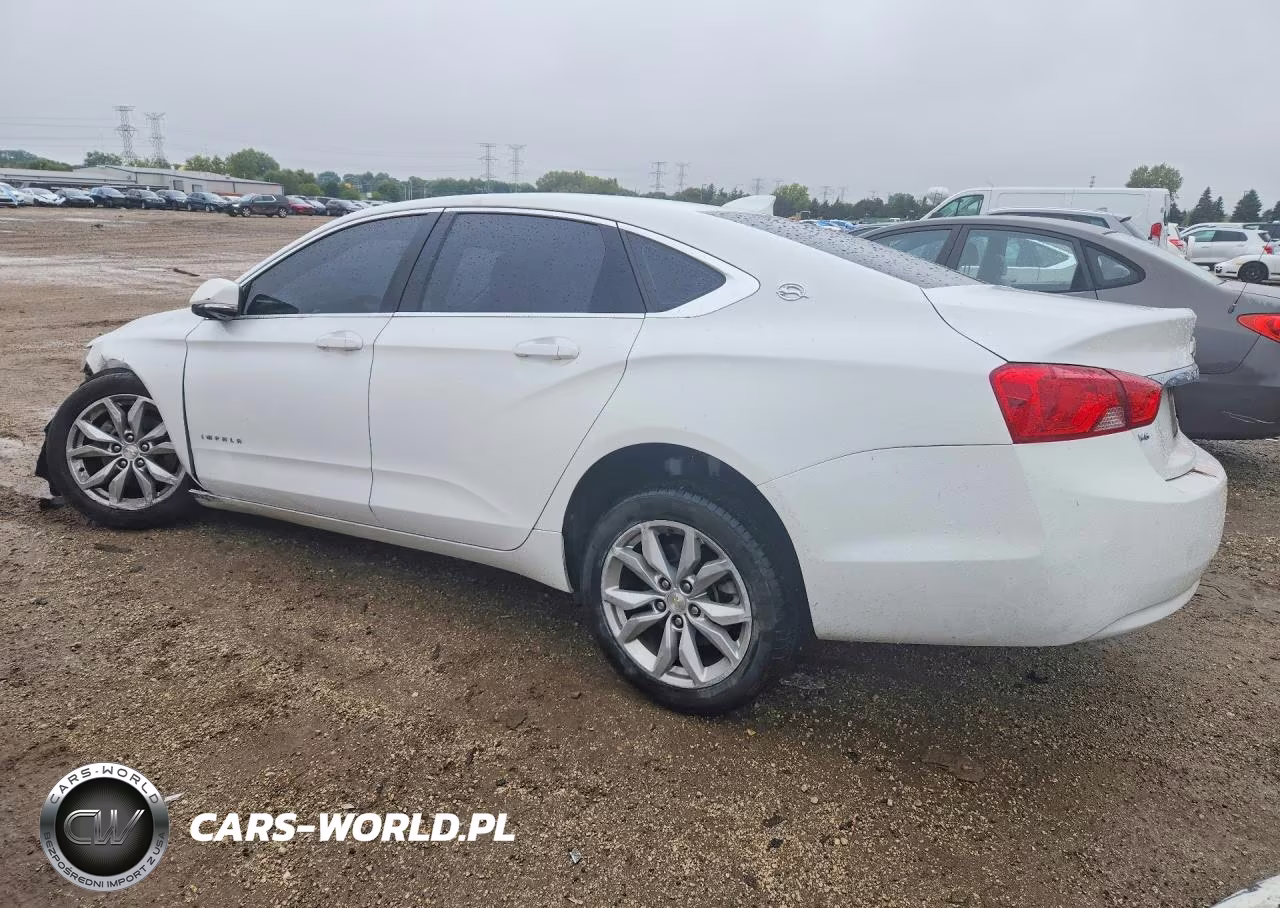 2016 Chevrolet Impala Lt VIN:2G1115S30G9201458 - 2