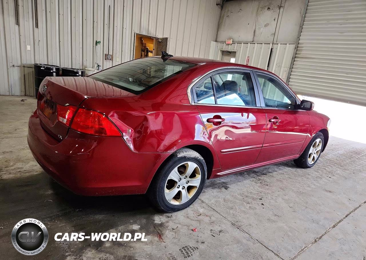 2009 Kia Optima Lx VIN:KNAGE228395312261 - 3