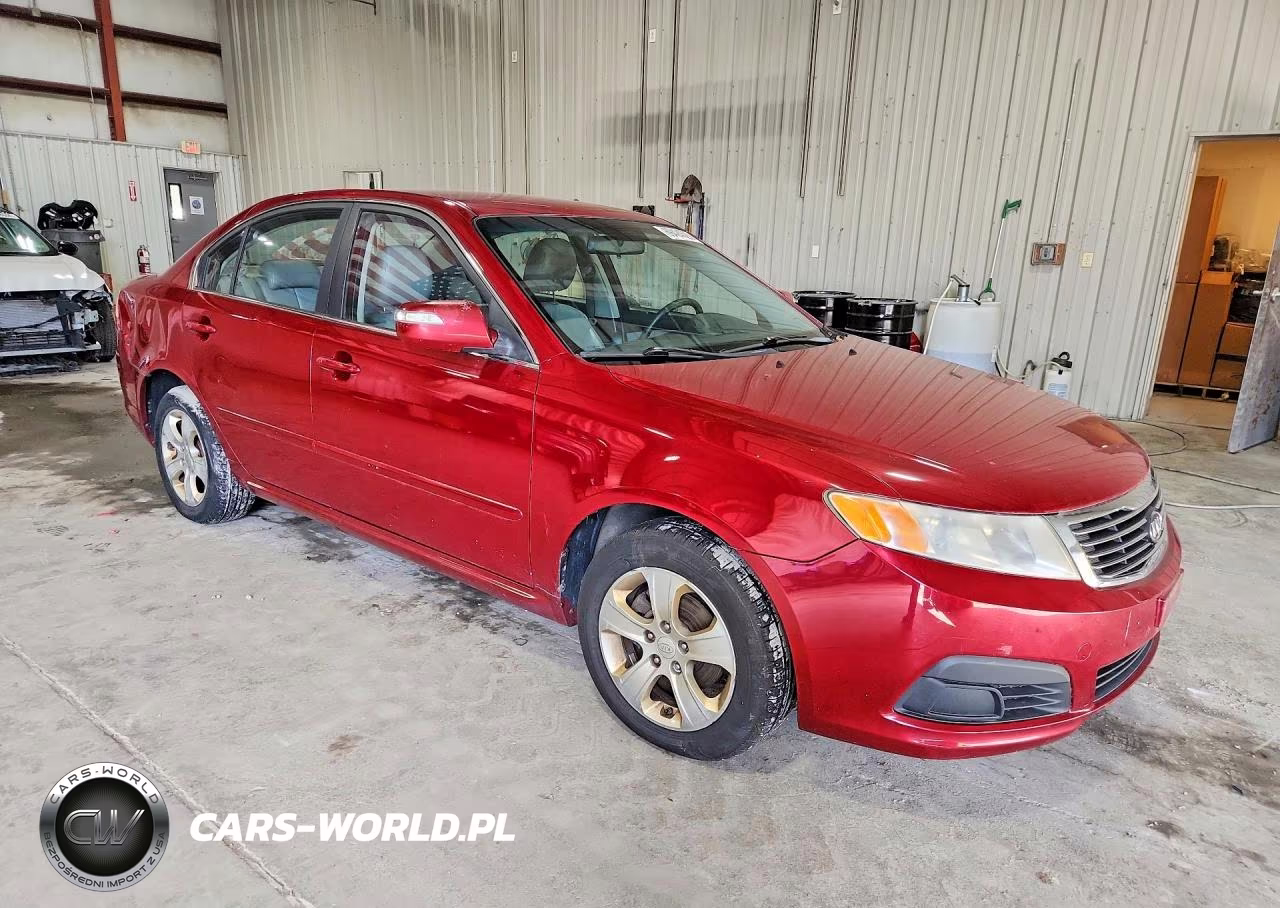 2009 Kia Optima Lx VIN:KNAGE228395312261 - 4