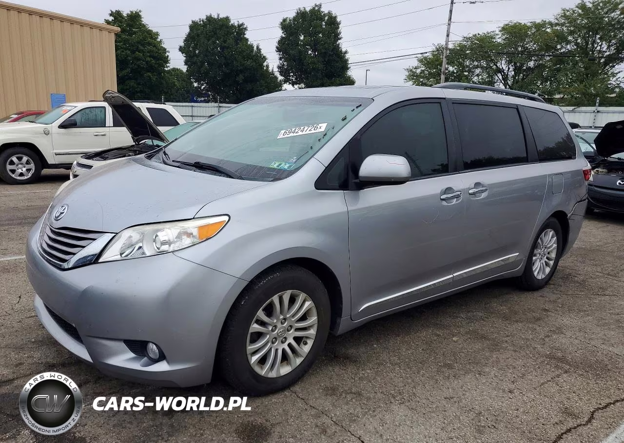 2015 Toyota Sienna Xle 8-Passenger VIN:5TDYK3DC7FS566584 - 1