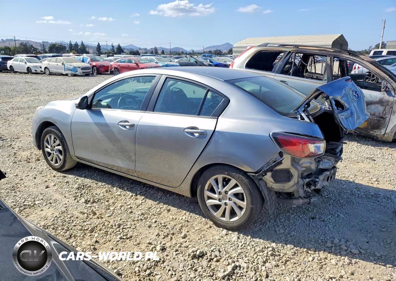 2012 Mazda 3 I VIN:JM1BL1W83C1654296 - 2