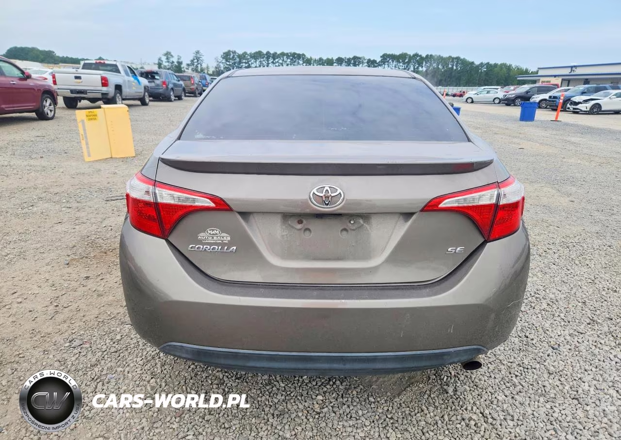 2017 Toyota Corolla Se VIN:2T1BURHE0HC930256 - 6