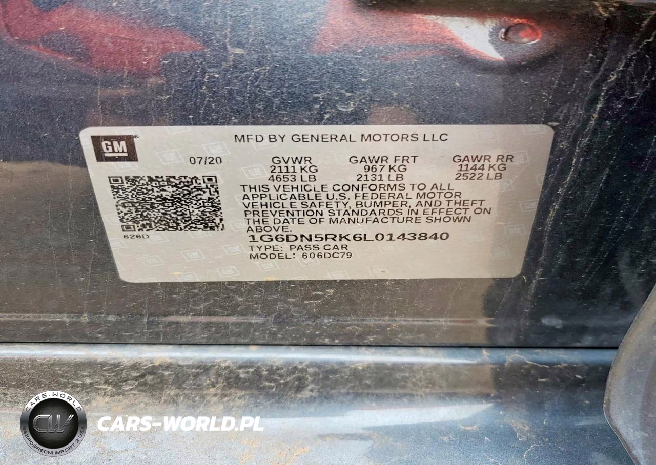 2020 Cadillac Ct5 Premium Luxury VIN:1G6DN5RK6L0143840 - 12