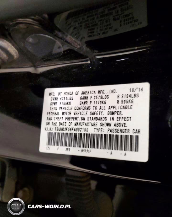 2015 Acura Tlx Tech VIN:19UUB3F56FA002100 - 13