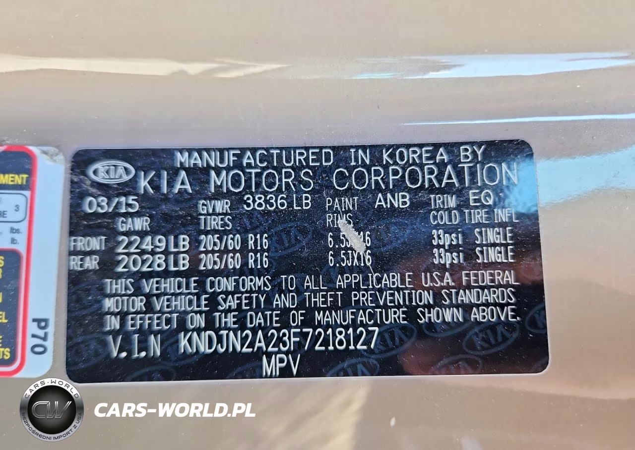 2015 Kia Soul Base VIN:KNDJN2A23F7218127 - 13