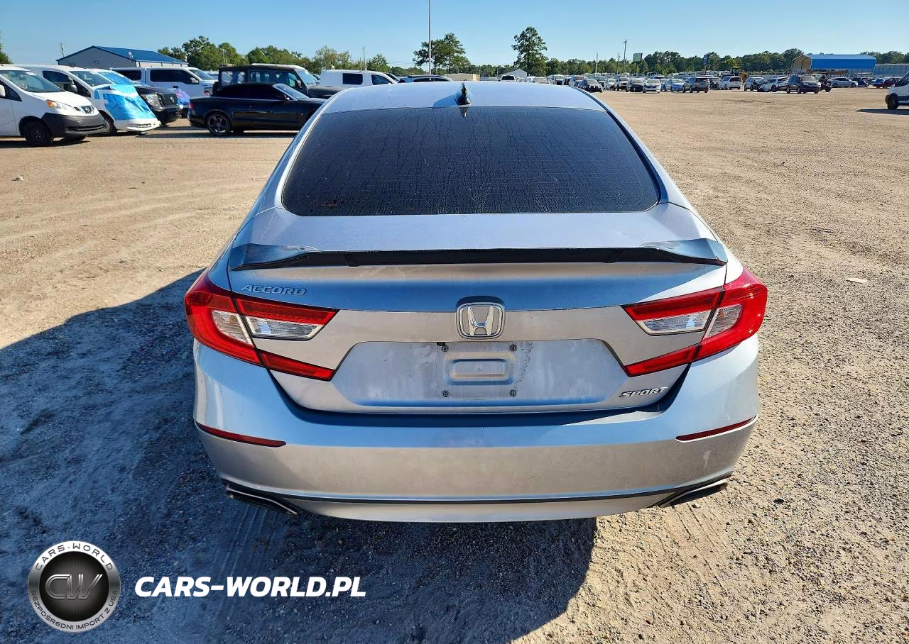 2021 Honda Accord Sport VIN:1HGCV1F32MA100835 - 6