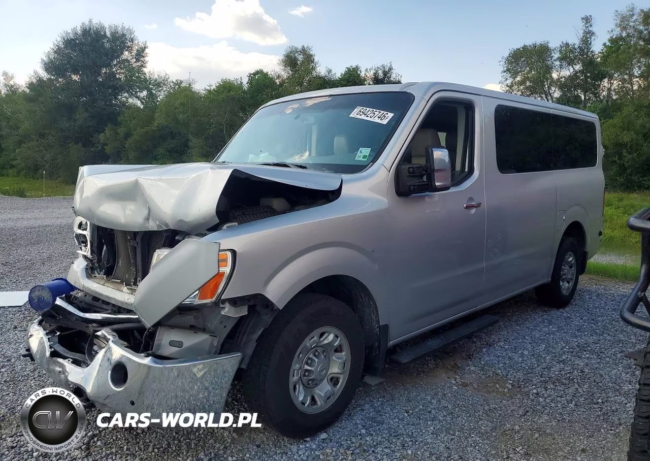 2021 Nissan Nv 3500 Hd Sl VIN:5BZAF0AA4MN850961 - 1