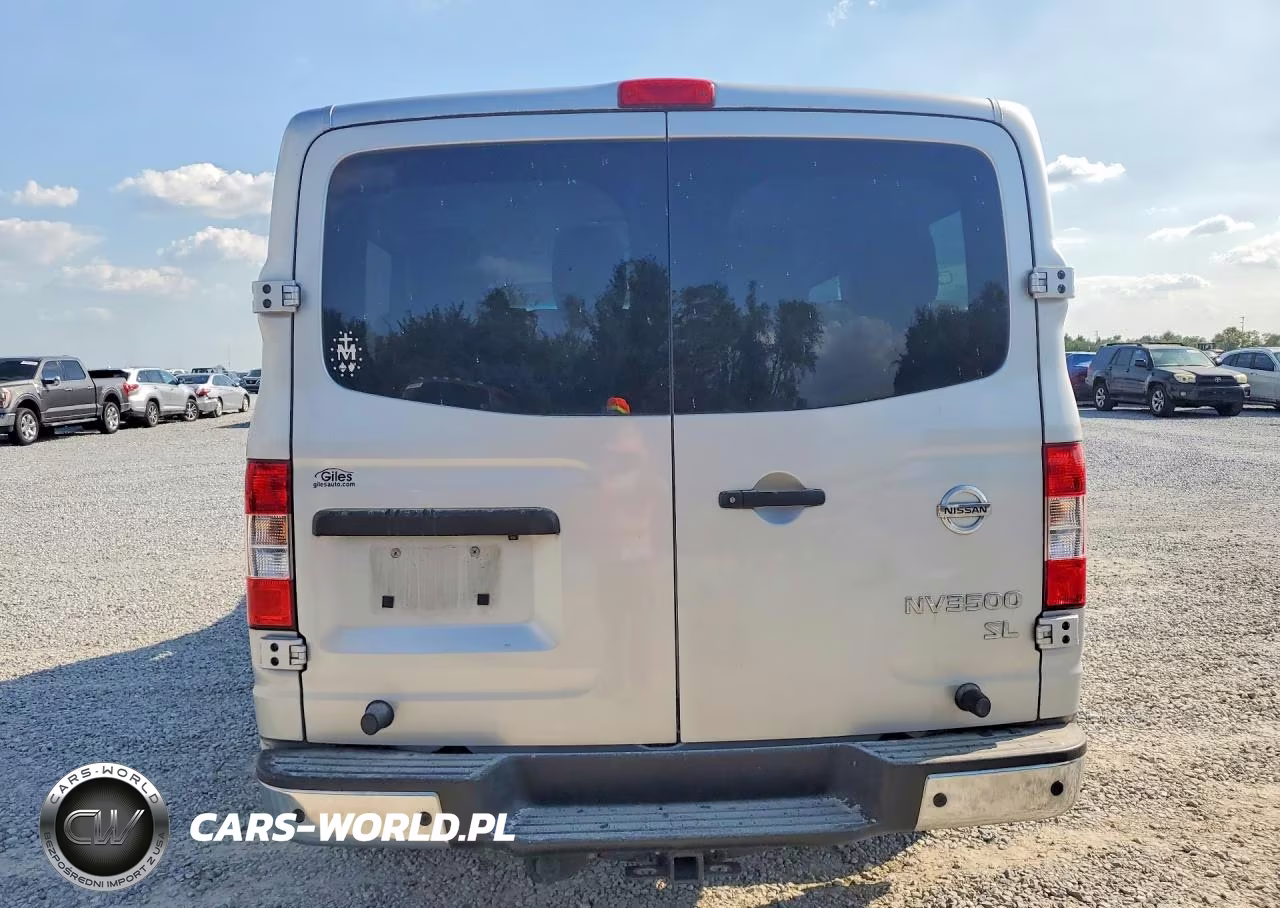 2021 Nissan Nv 3500 Hd Sl VIN:5BZAF0AA4MN850961 - 6