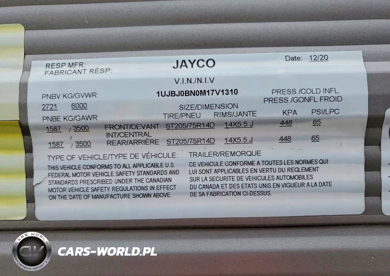 2021 Jayco Jay Flight Camper VIN:1UJBJ0BN0M17V1310 - 10