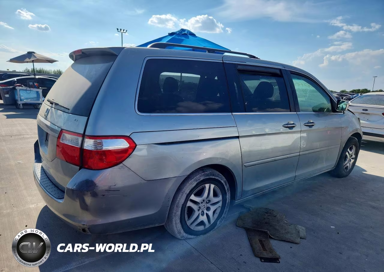 2007 Honda Odyssey Exl VIN:5FNRL38777B086520 - 3
