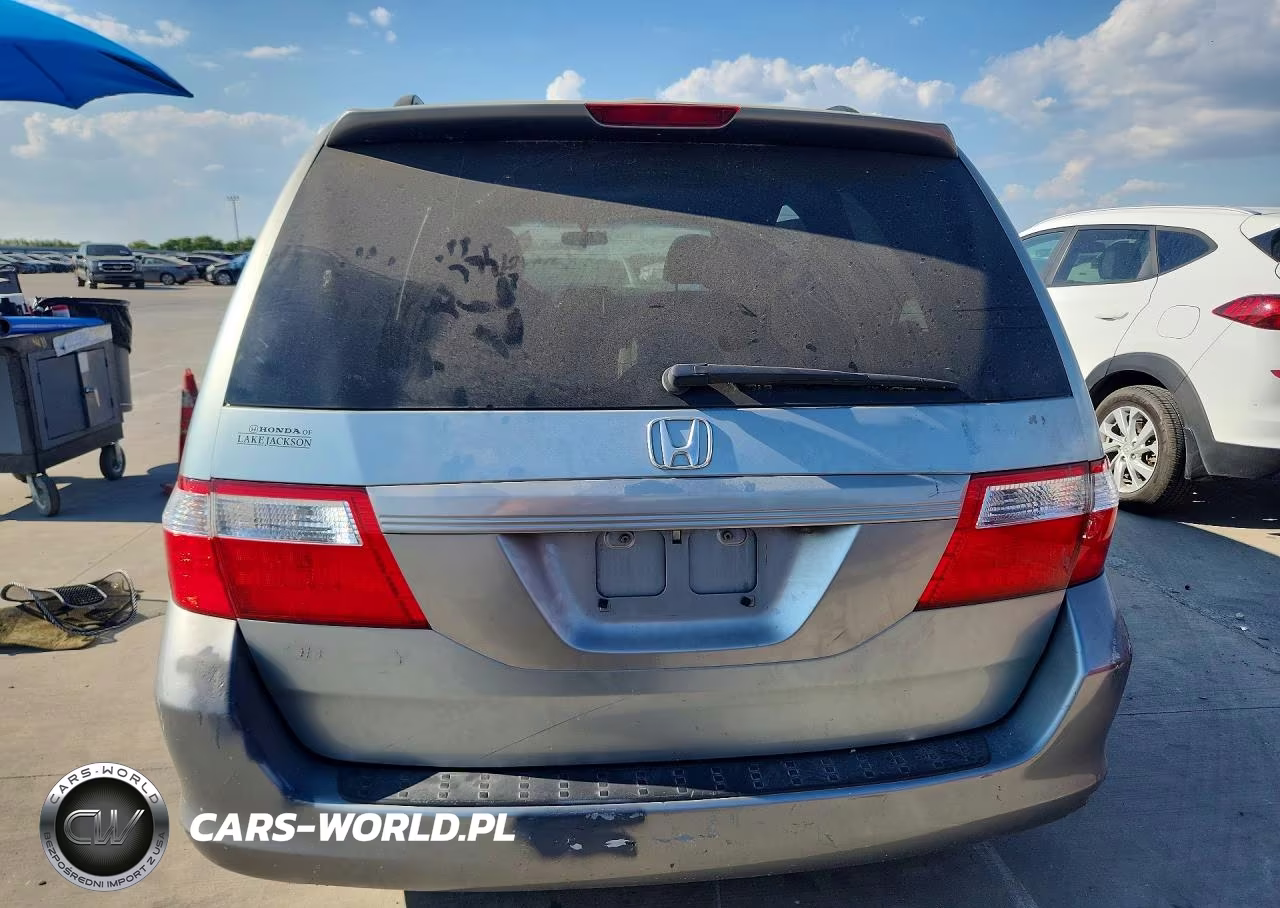 2007 Honda Odyssey Exl VIN:5FNRL38777B086520 - 6