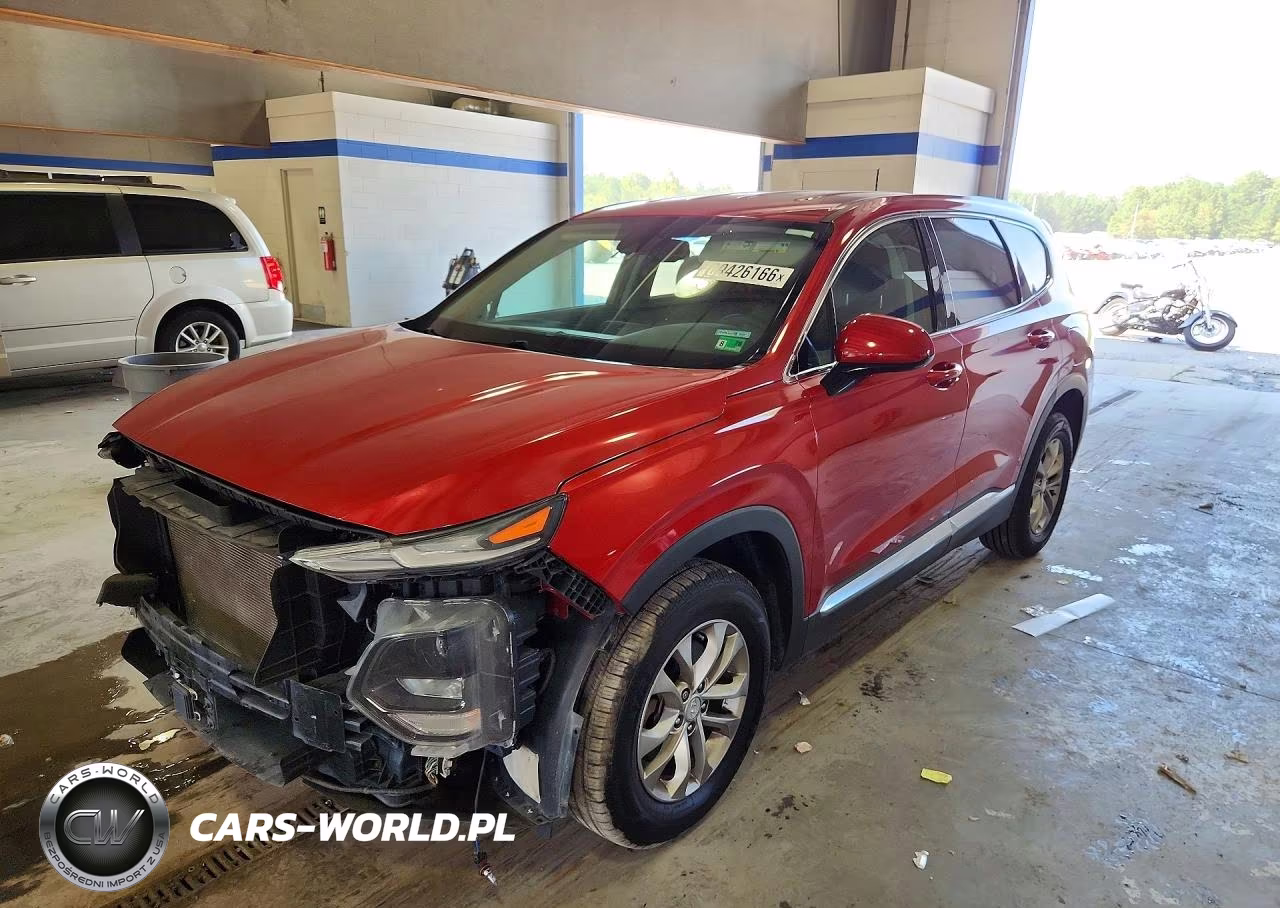 2019 Hyundai Santa Fe Sel 2.4L VIN:5NMS33ADXKH020245 - 1