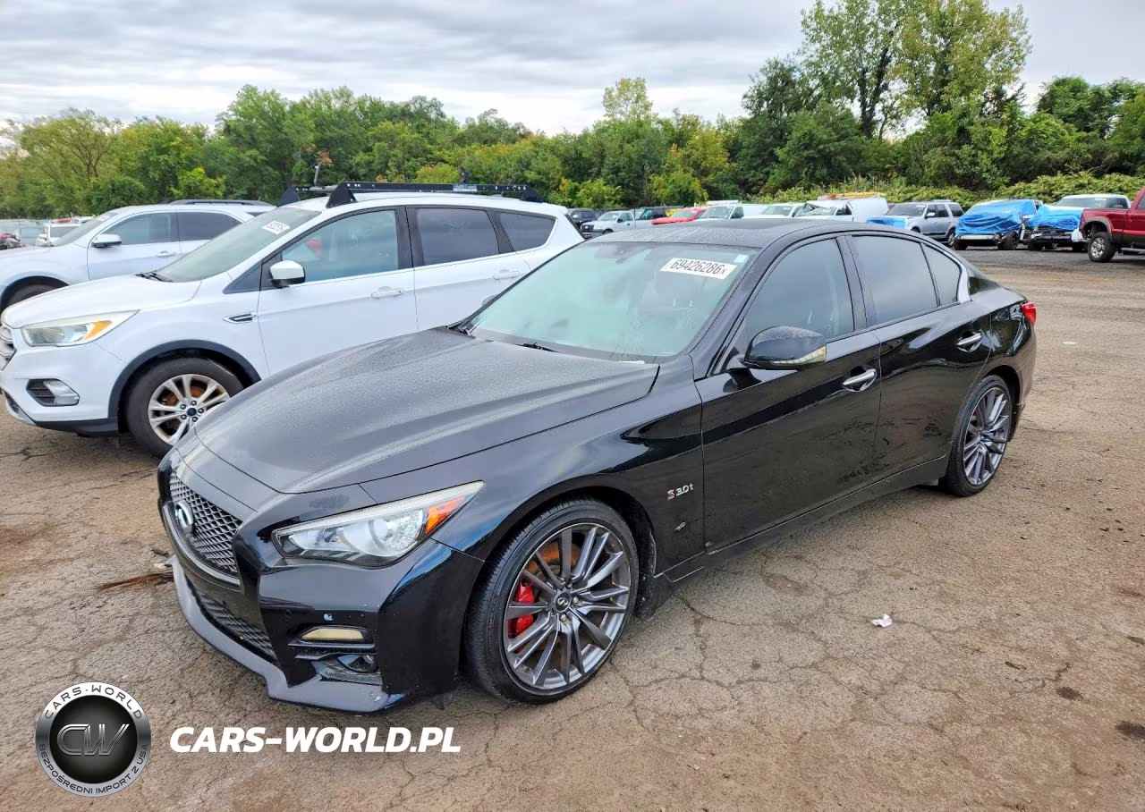 2017 Infiniti Q50 Red Sport 400 – zdjęcie 1 z 12