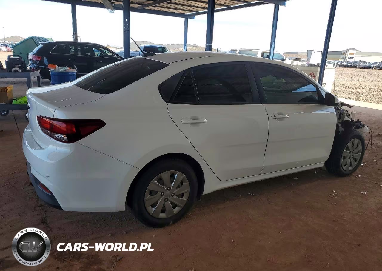 2020 Kia Rio Lx VIN:3KPA24AD4LE266625 - 3