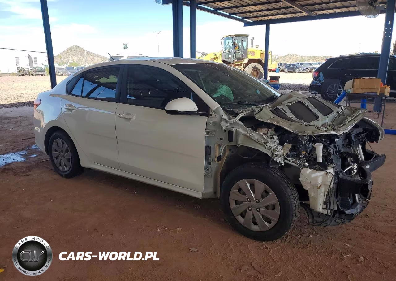 2020 Kia Rio Lx VIN:3KPA24AD4LE266625 - 4