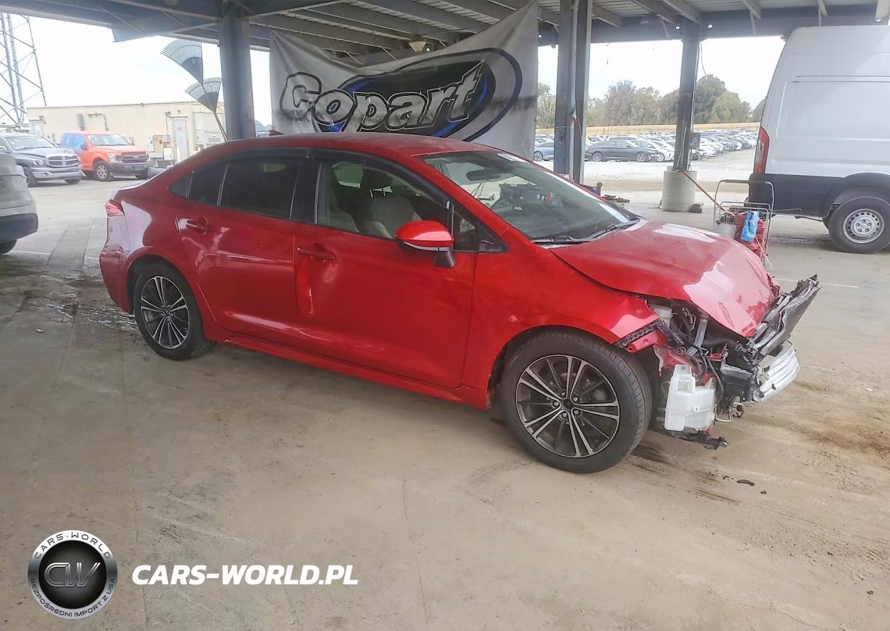 2020 Toyota Corolla Le VIN:JTDEBRBE2LJ017202 - 4