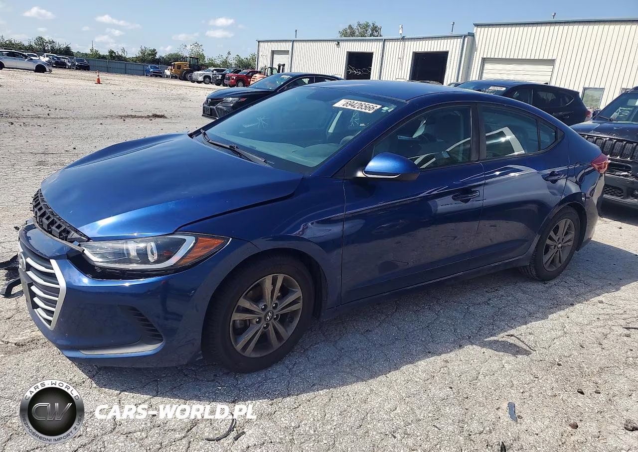 2017 Hyundai Elantra Se VIN:5NPD84LF7HH091445 - 1