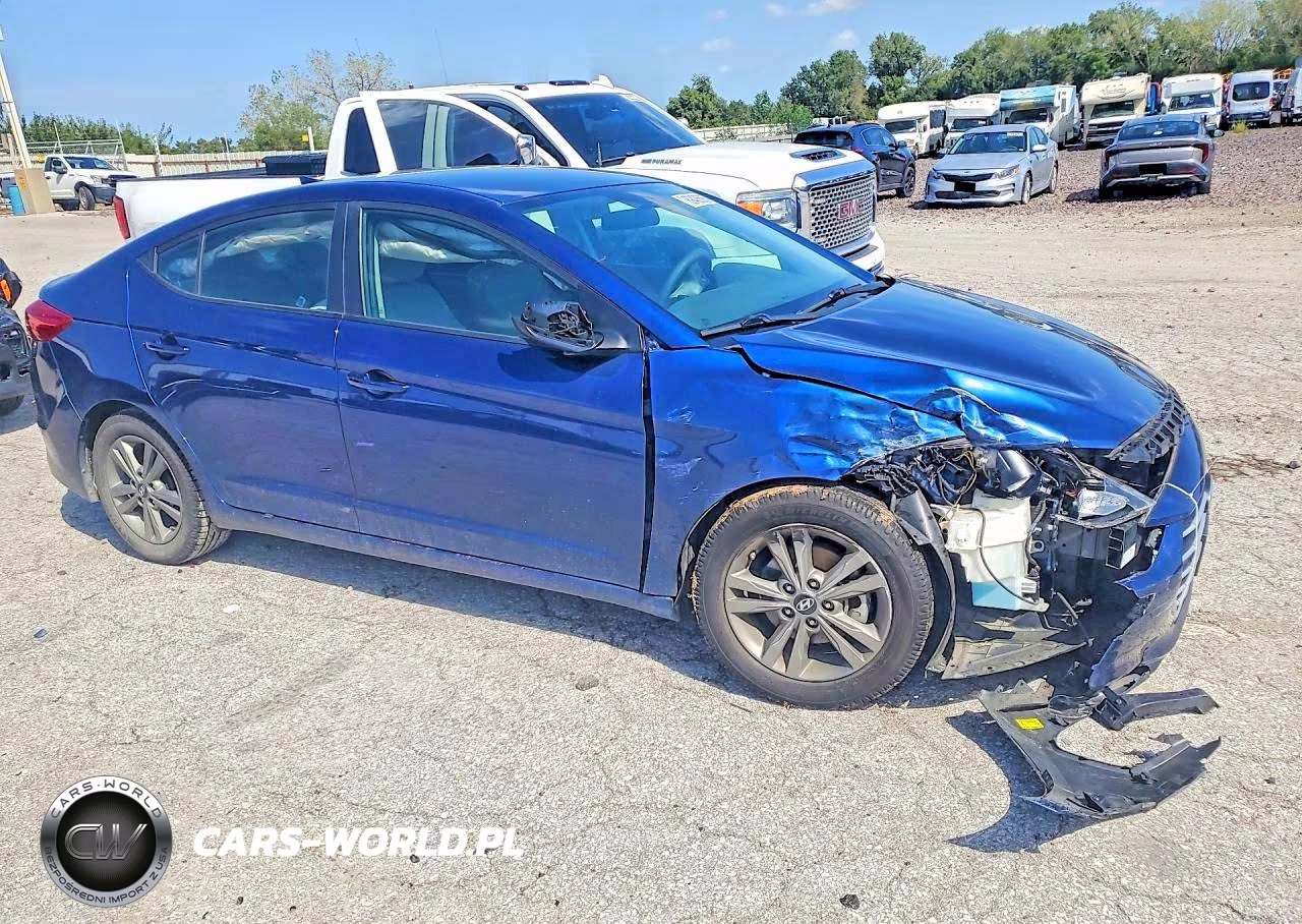 2017 Hyundai Elantra Se VIN:5NPD84LF7HH091445 - 4