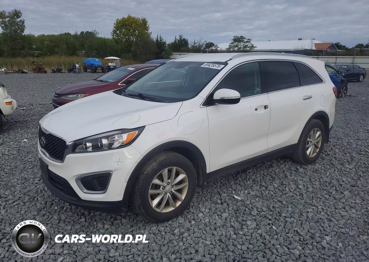 2018 Kia Sorento Lx VIN:5XYPG4A36JG351680 - 1