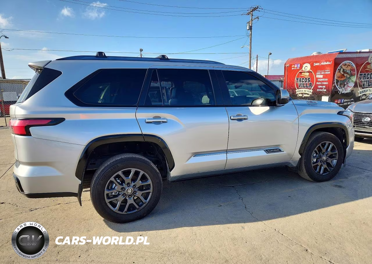 2025 Toyota Sequoia Platinum VIN:7SVAAABA9SX054507 - 3
