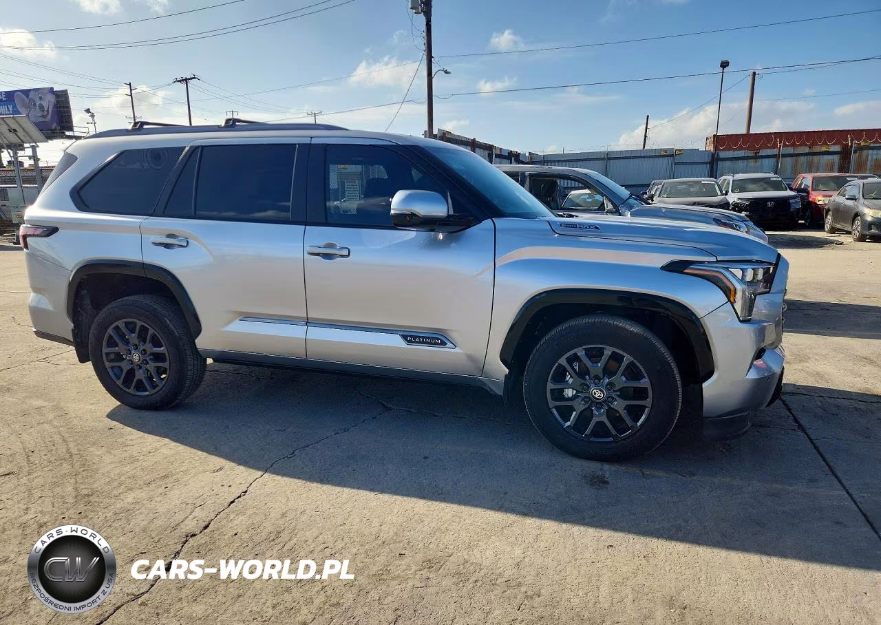 2025 Toyota Sequoia Platinum VIN:7SVAAABA9SX054507 - 4
