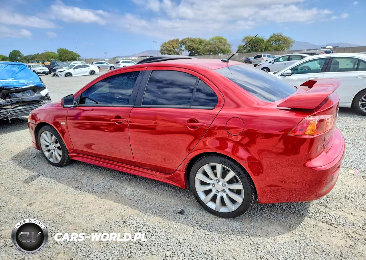 2008 Mitsubishi Lancer Gts VIN:JA3AU86UX8U007462 - 2