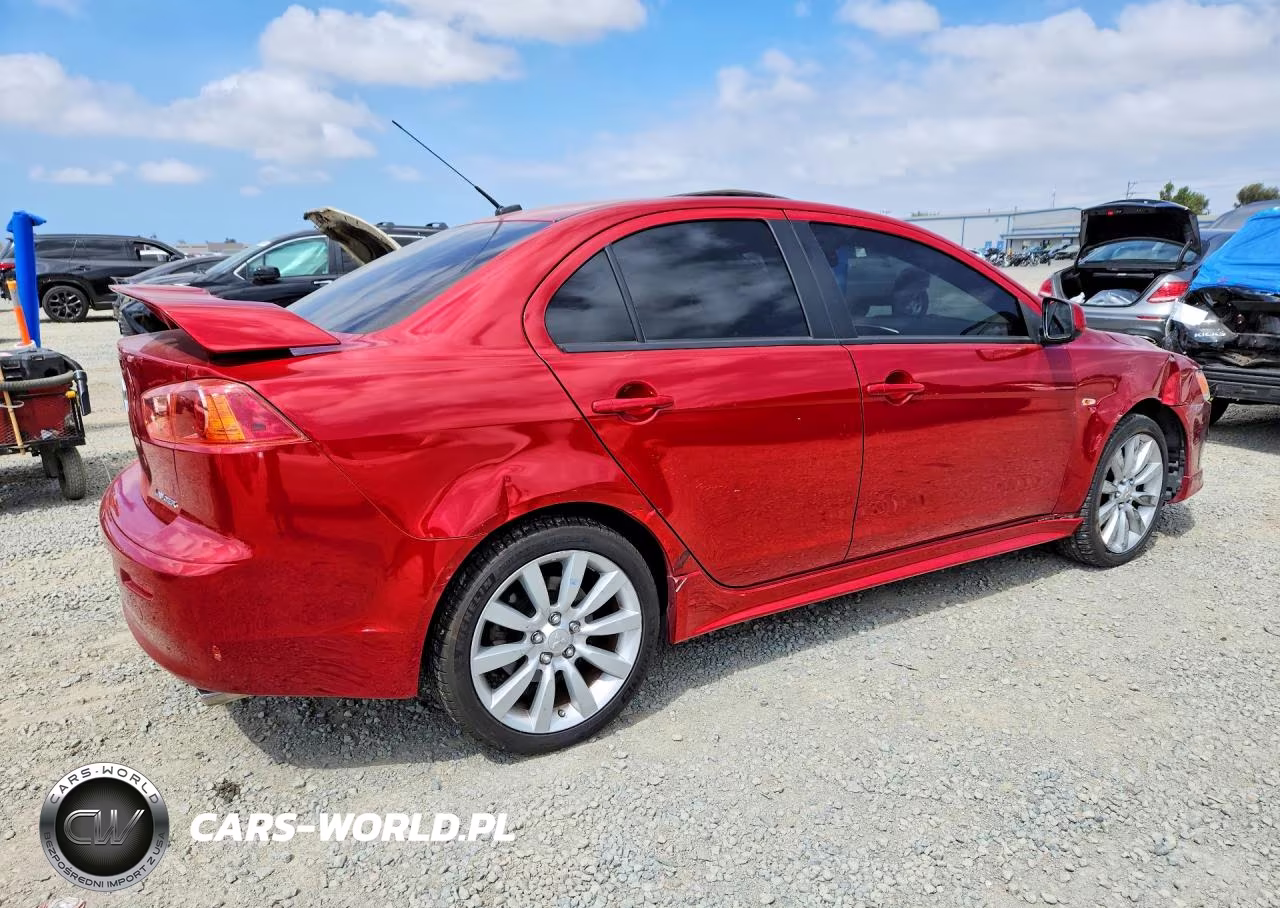 2008 Mitsubishi Lancer Gts VIN:JA3AU86UX8U007462 - 3