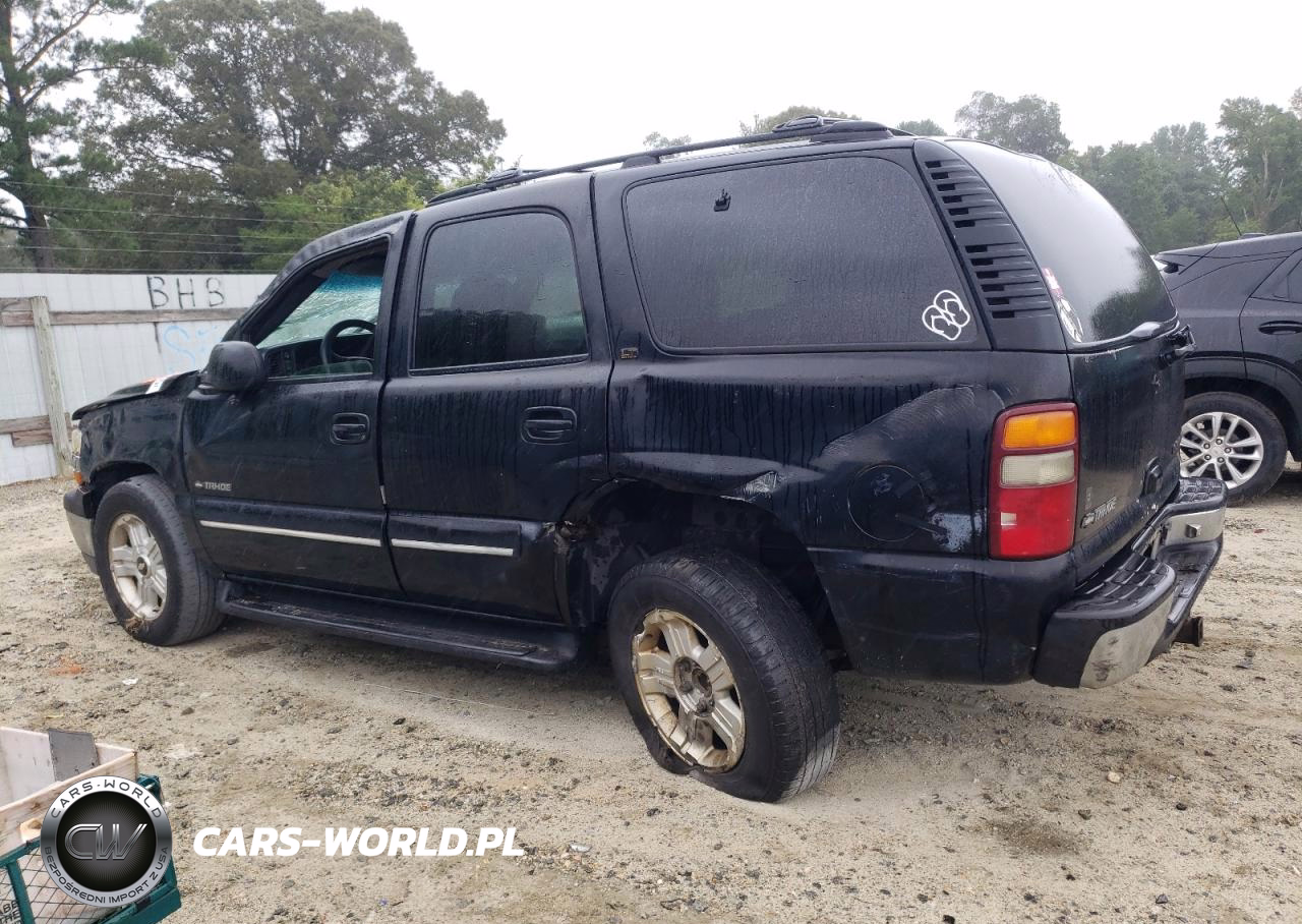 2001 Chevrolet Tahoe K1500 VIN:1GNEK13T41J106837 - 2