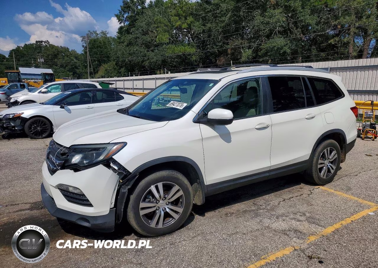 2016 Honda Pilot Exl VIN:5FNYF5H53GB013237 - 1