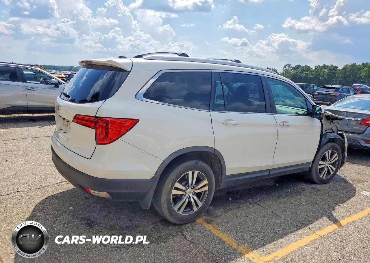 2016 Honda Pilot Exl VIN:5FNYF5H53GB013237 - 3