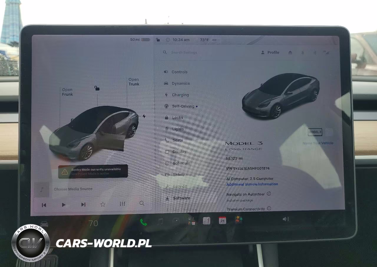 2017 Tesla Model 3 VIN:5YJ3E1EA5HF001874 - 9