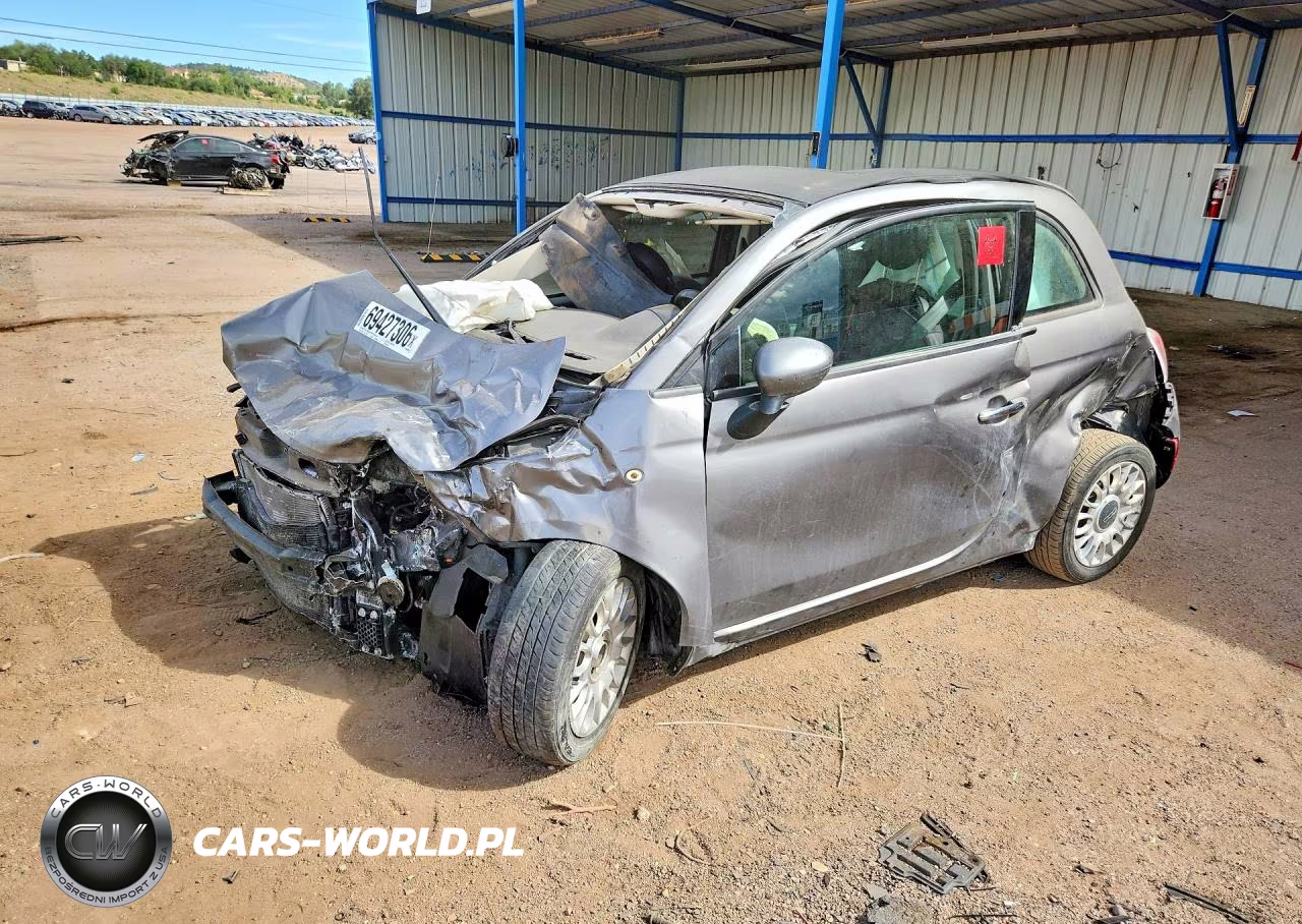 2013 Fiat 500 Pop VIN:3C3CFFDR1DT688787 - 1