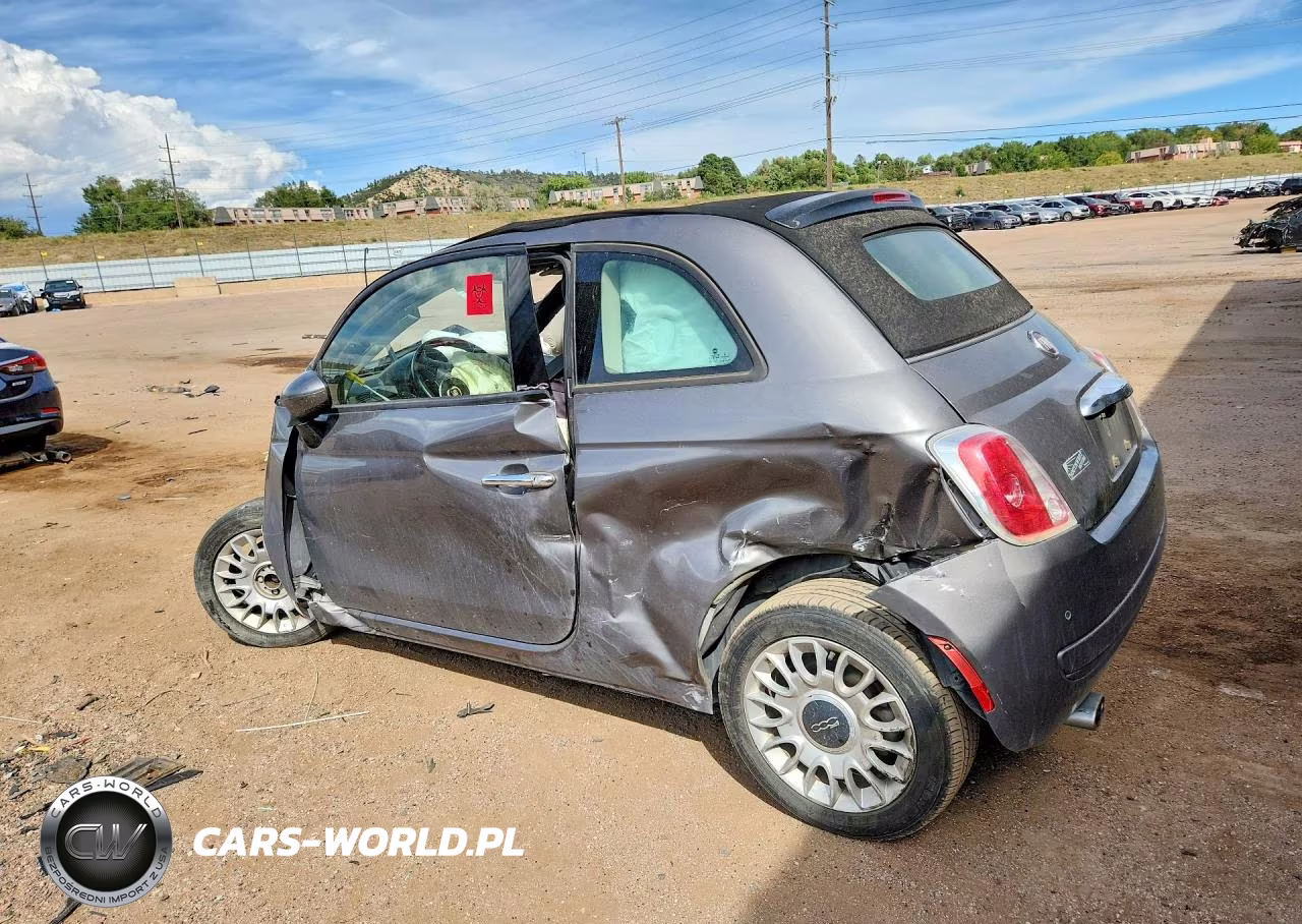 2013 Fiat 500 Pop VIN:3C3CFFDR1DT688787 - 2