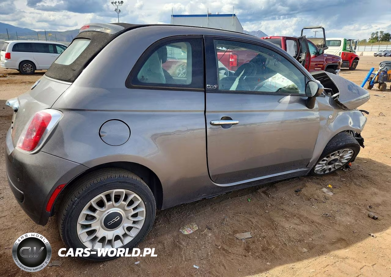 2013 Fiat 500 Pop VIN:3C3CFFDR1DT688787 - 3