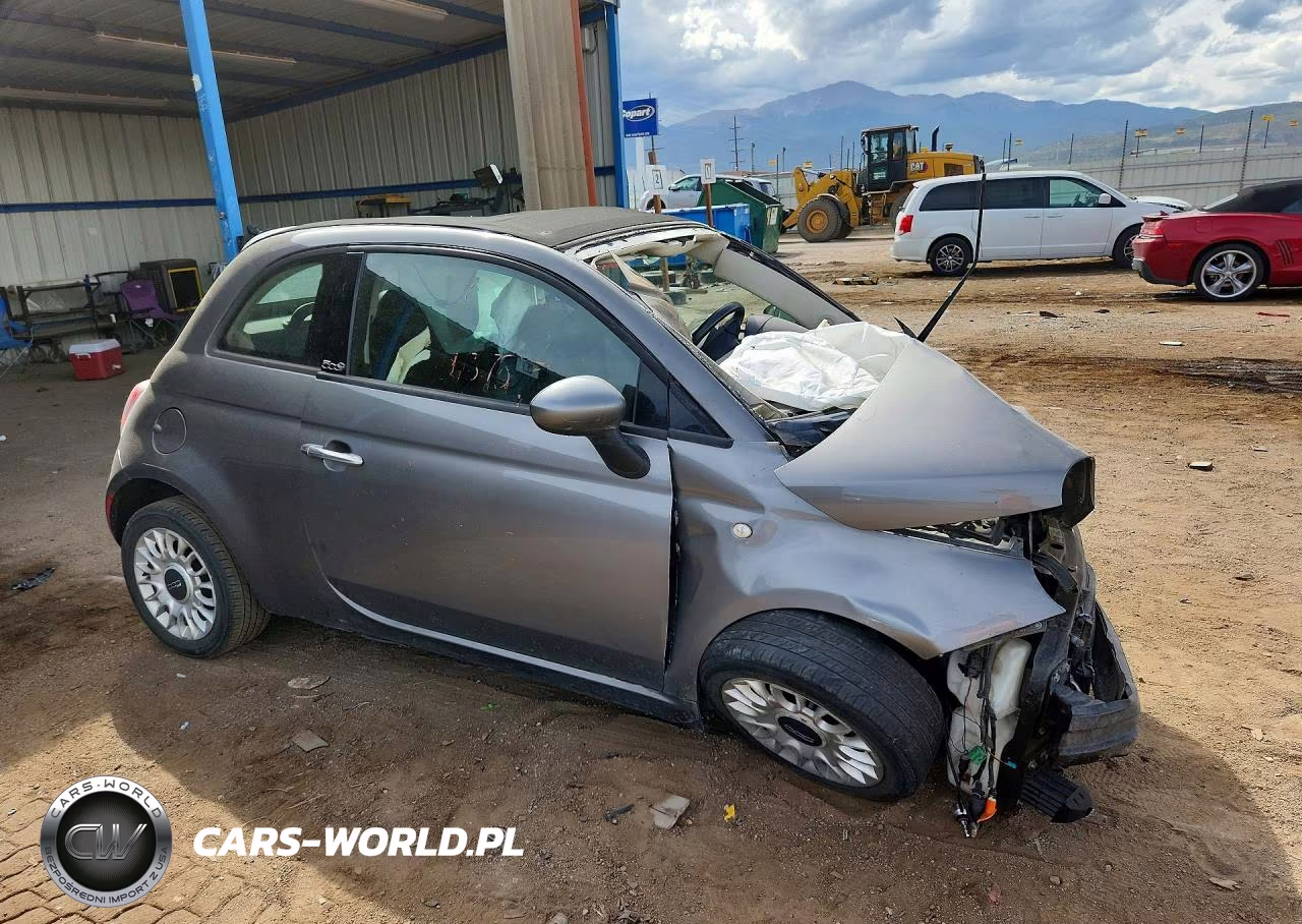 2013 Fiat 500 Pop VIN:3C3CFFDR1DT688787 - 4