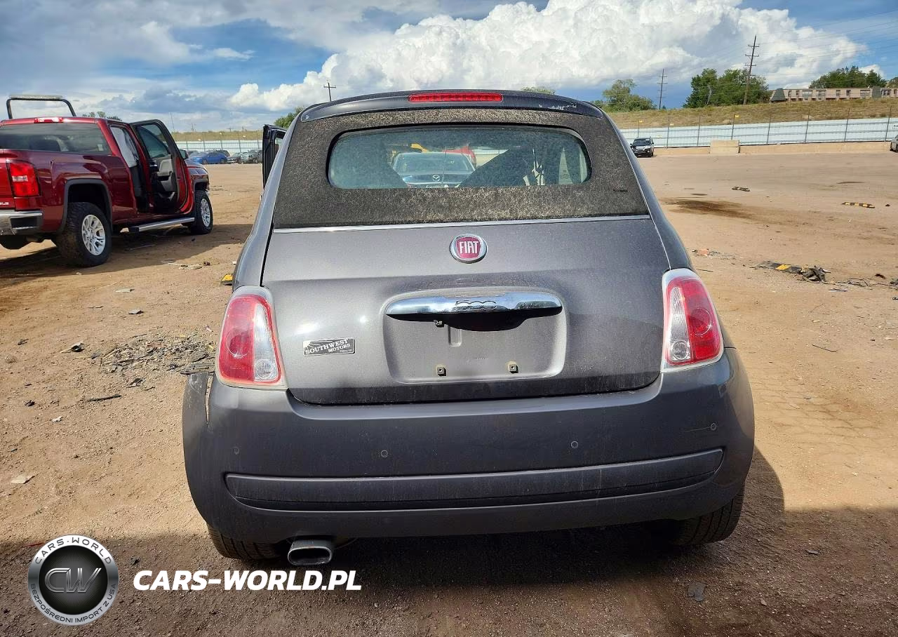 2013 Fiat 500 Pop VIN:3C3CFFDR1DT688787 - 6