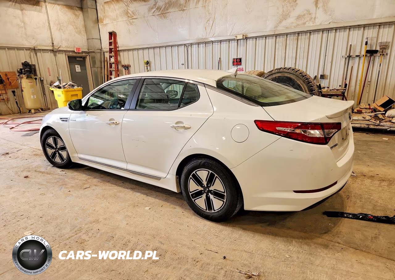 2013 Kia Optima Hybrid VIN:KNAGM4AD7D5061699 - 2