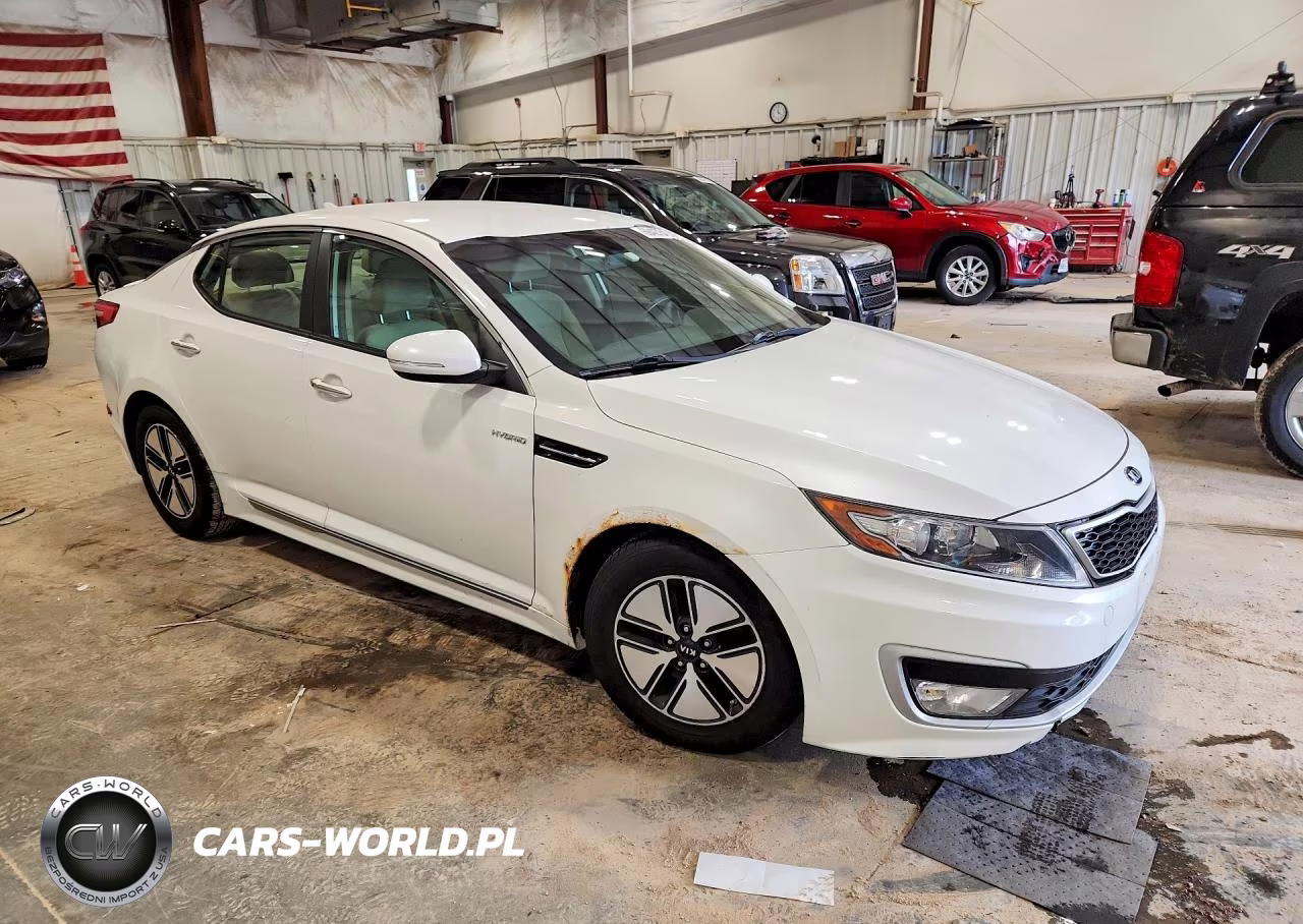 2013 Kia Optima Hybrid VIN:KNAGM4AD7D5061699 - 4