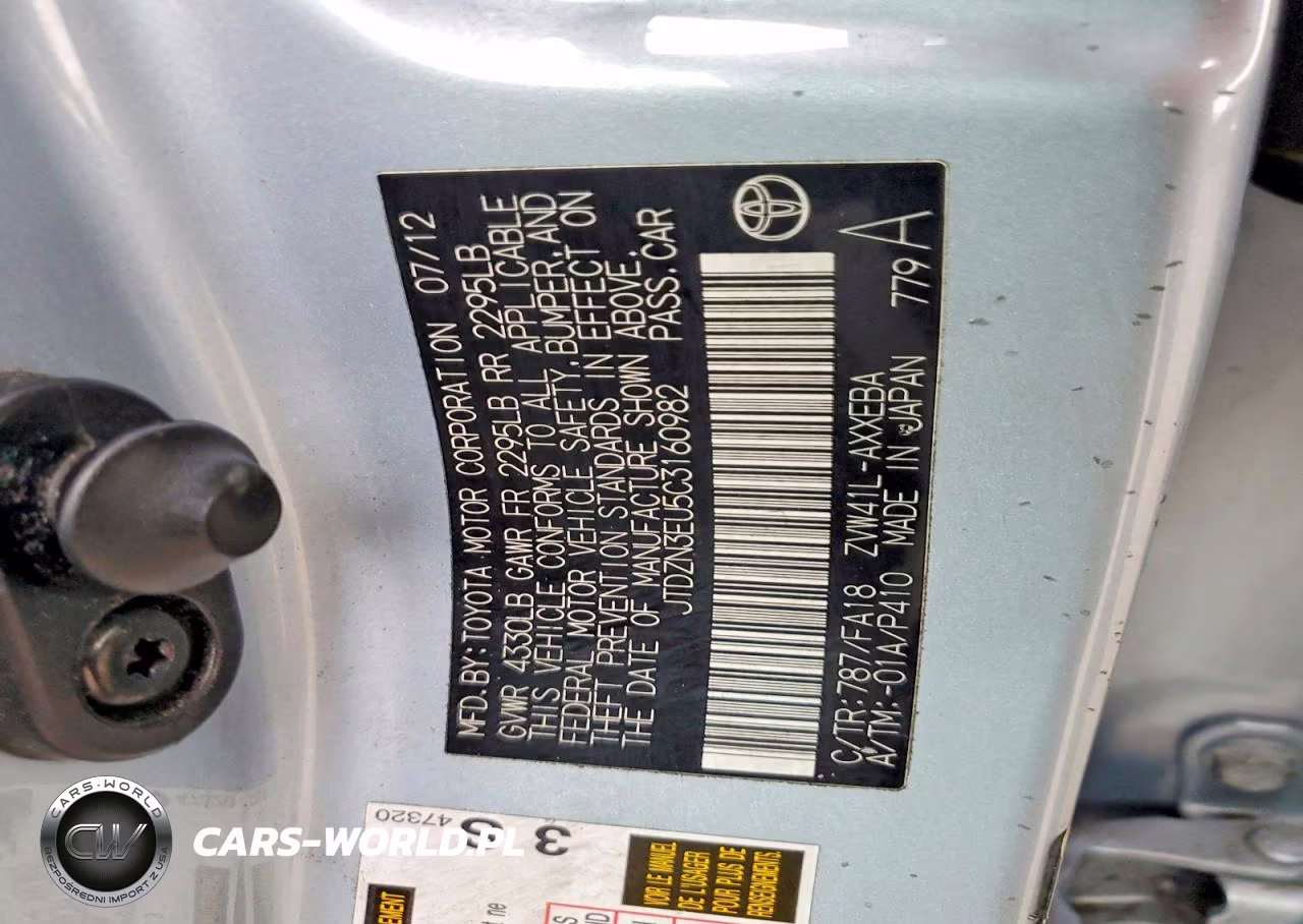 2012 Toyota Prius V Three VIN:JTDZN3EU5C3160982 - 12