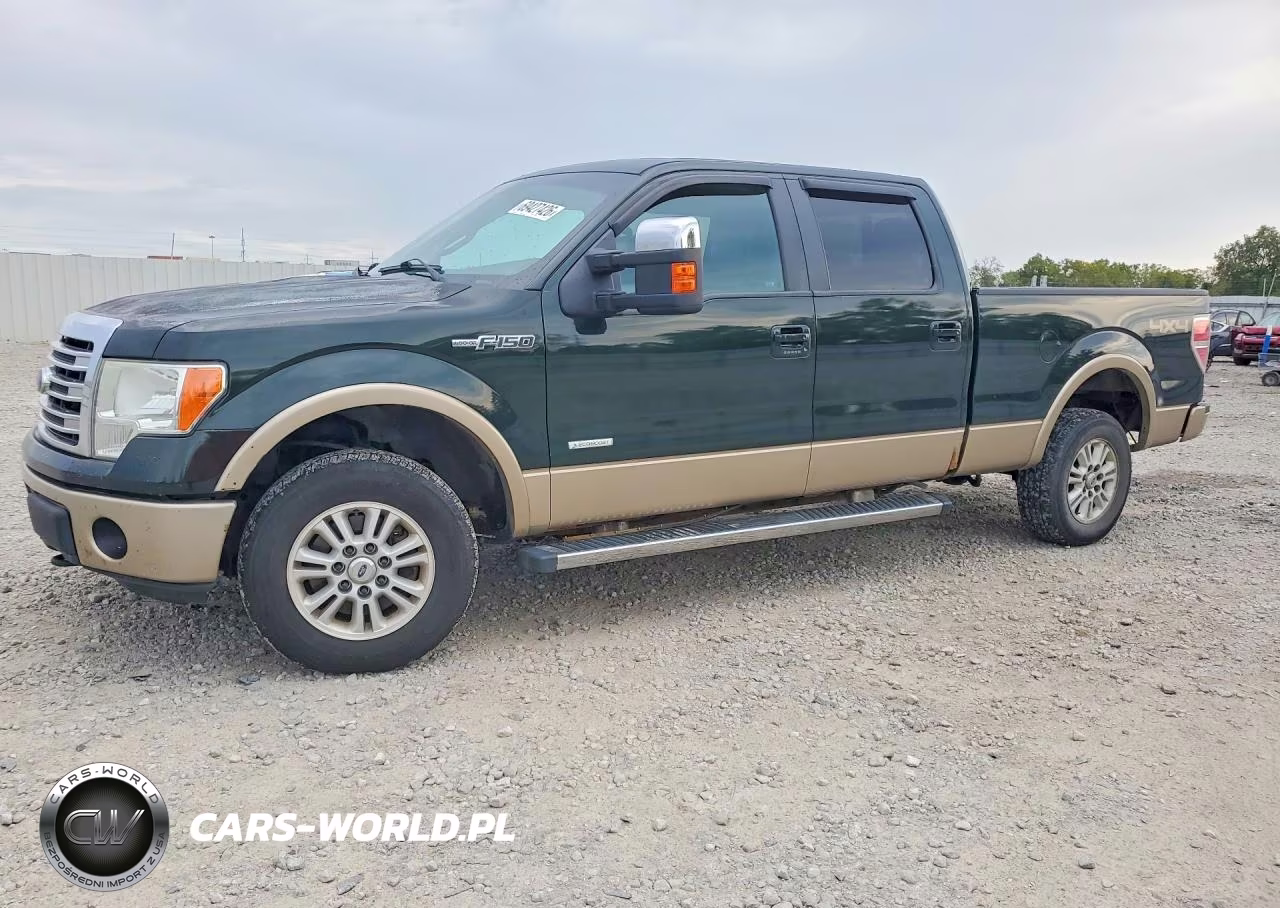 2013 Ford F150 Supercrew VIN:1FTVW1ET3DKF39154 - 1