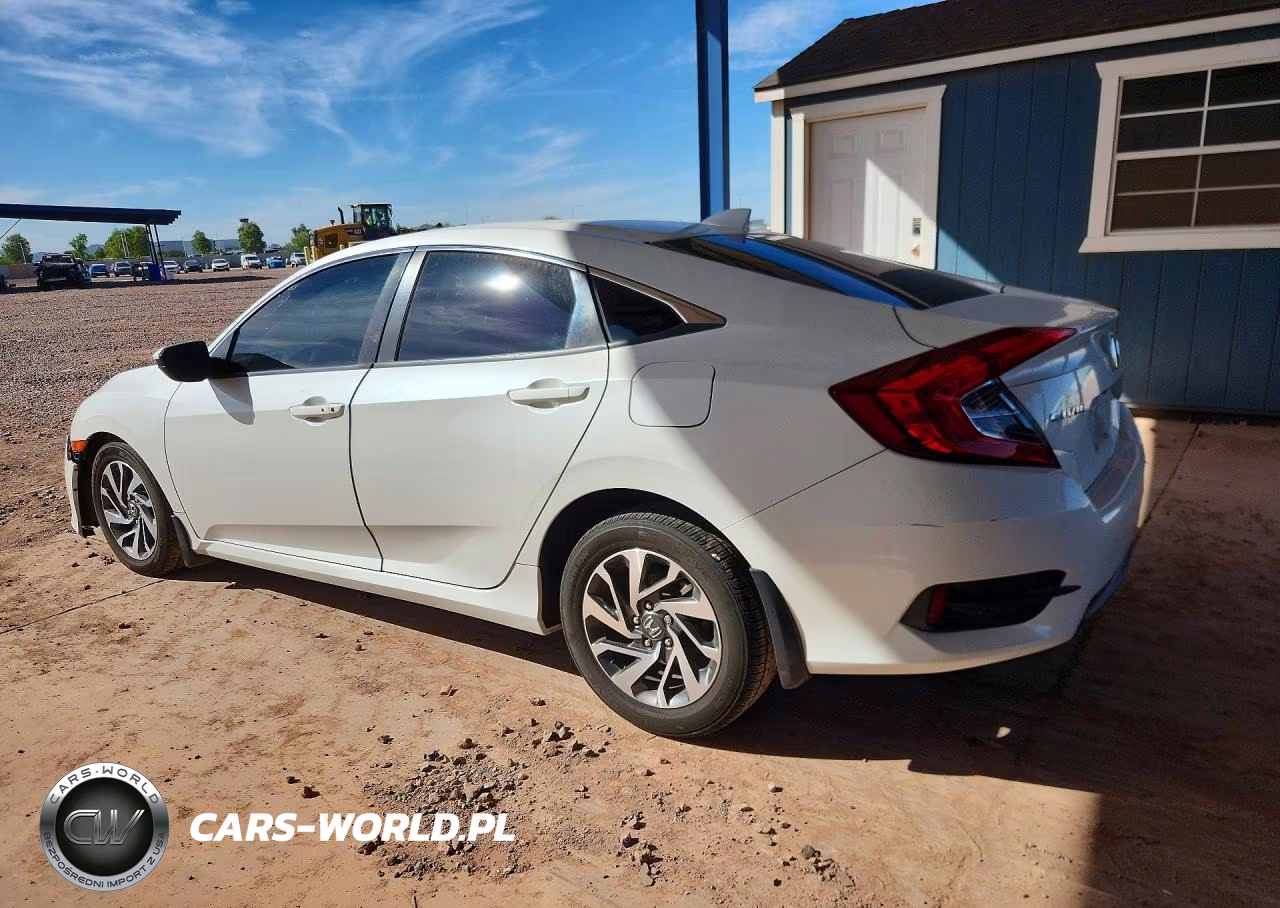 2018 Honda Civic Ex VIN:19XFC2F73JE037148 - 2