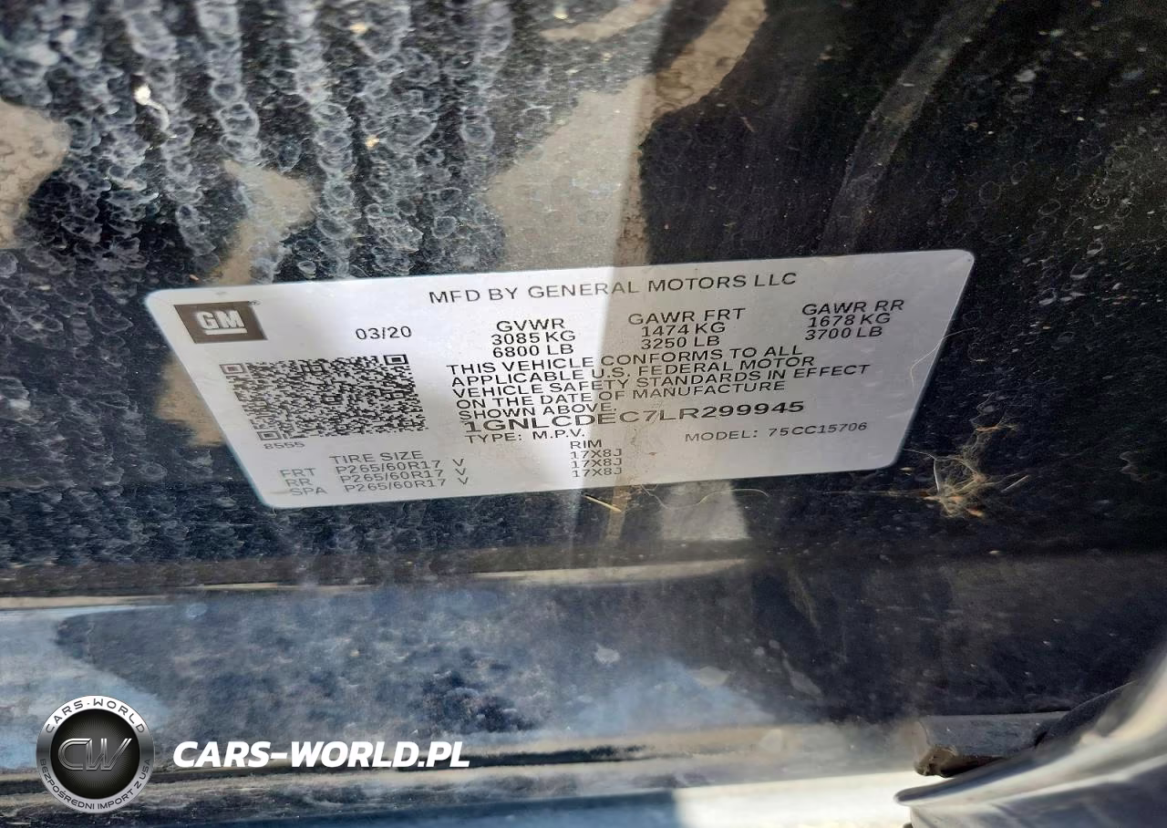 2020 Chevrolet Tahoe Police VIN:1GNLCDEC7LR299945 - 13
