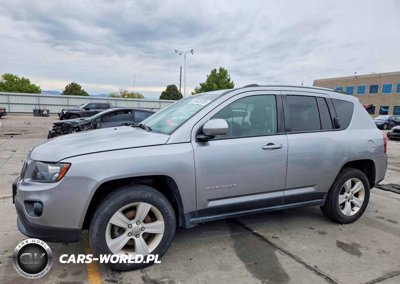 2017 Jeep Compass Latitude VIN:1C4NJDEB8HD196777 - 1