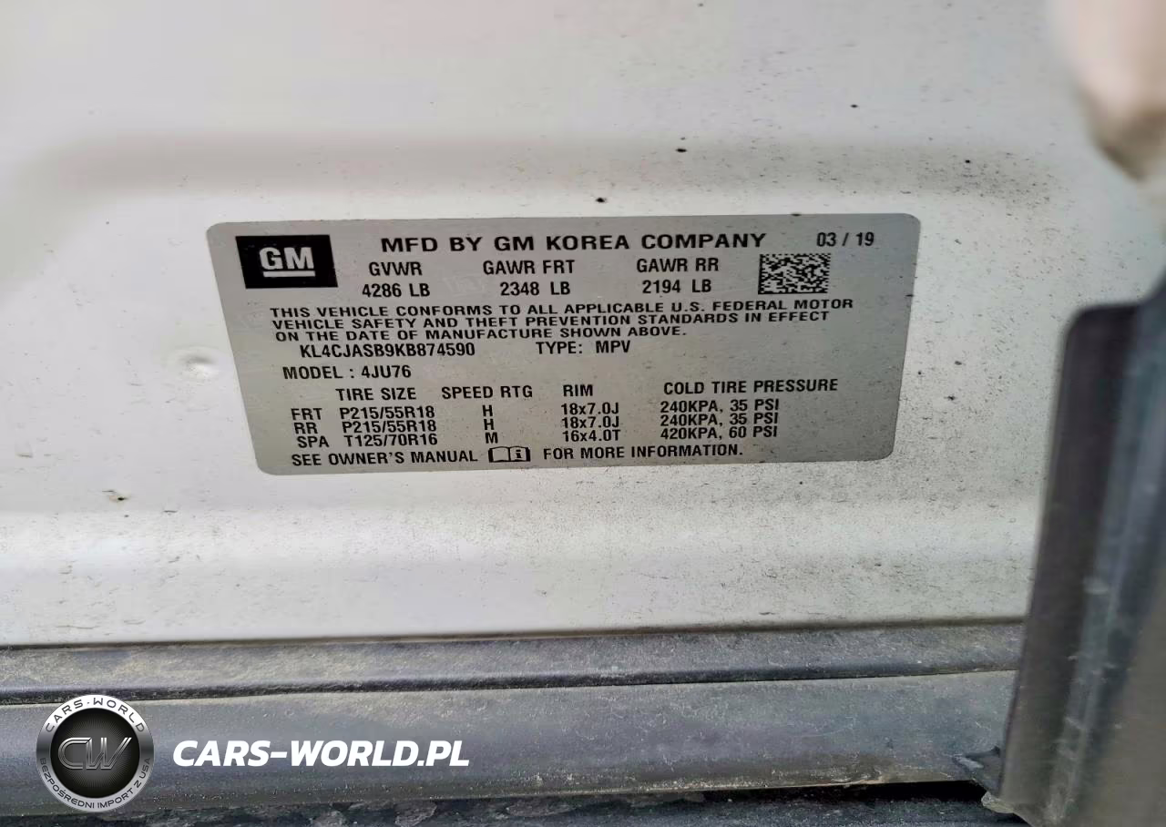 2019 Buick Encore Preferred VIN:KL4CJASB9KB874590 - 13