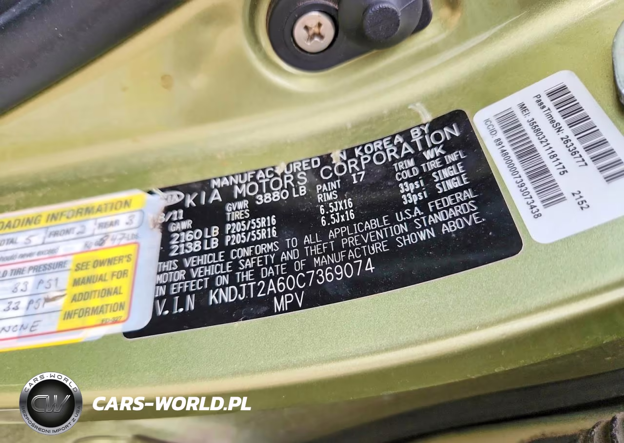 2012 Kia Soul + VIN:KNDJT2A60C7369074 - 12