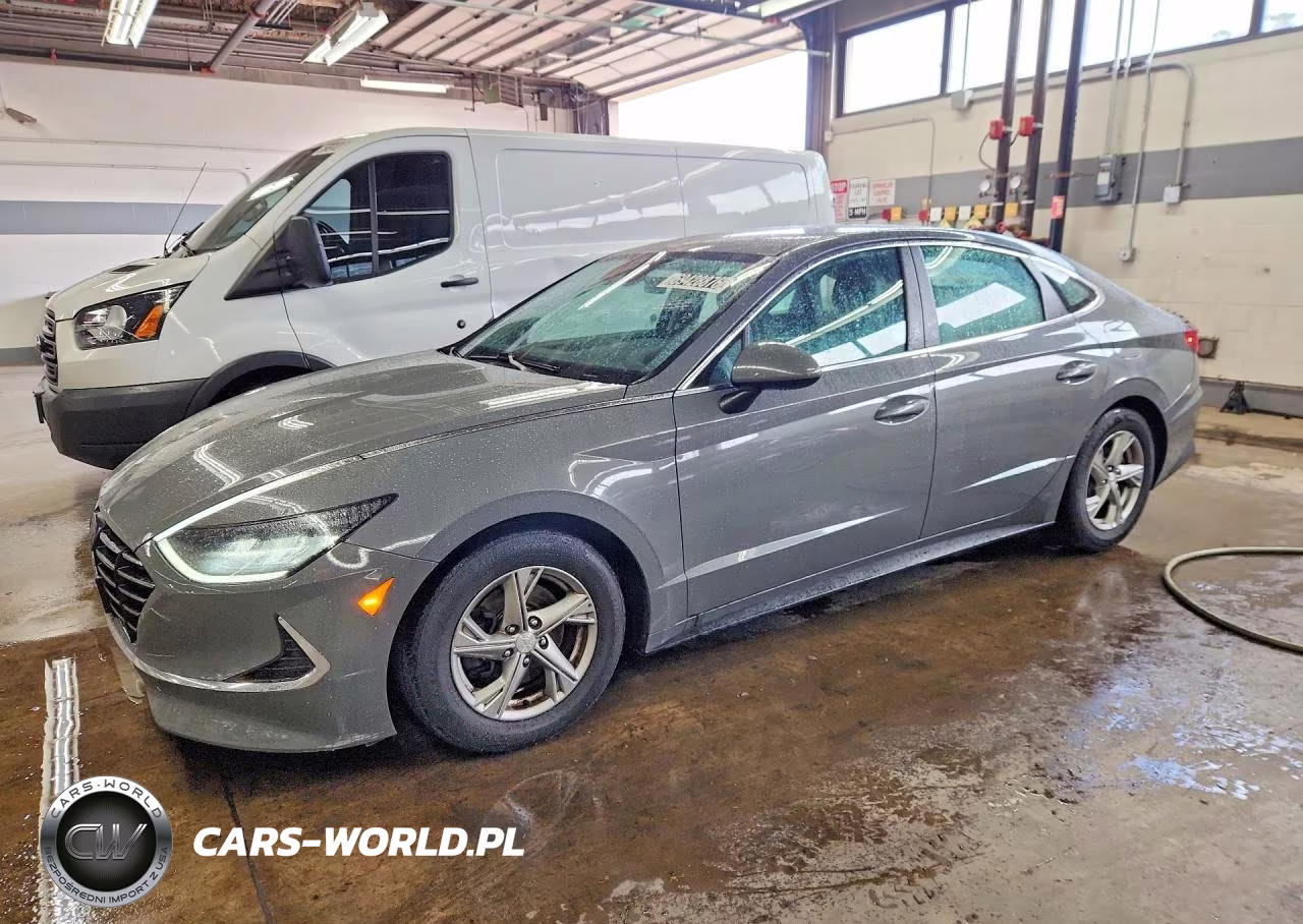 2021 Hyundai Sonata Se VIN:5NPEG4JA3MH095579 - 1