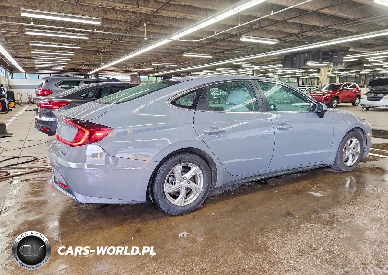 2021 Hyundai Sonata Se VIN:5NPEG4JA3MH095579 - 3