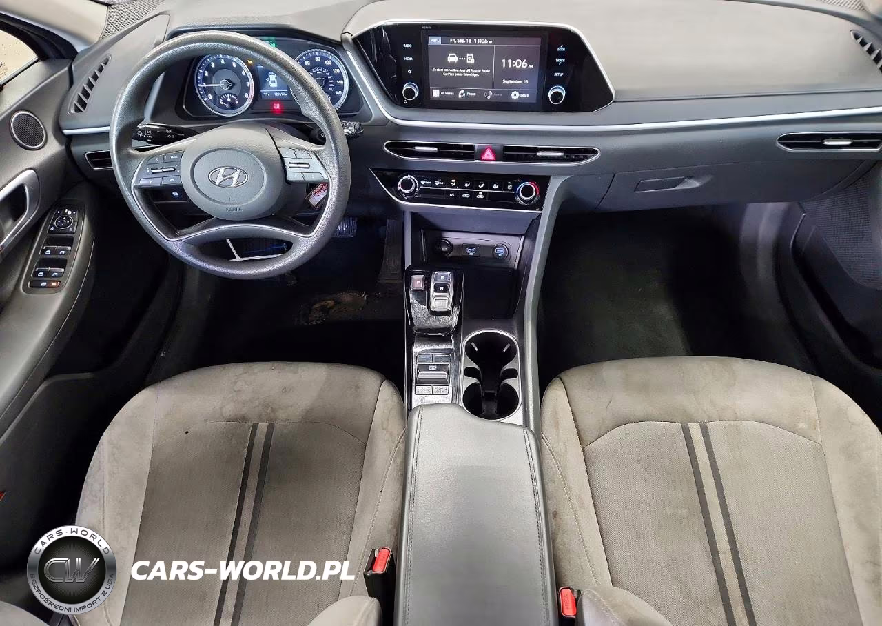 2021 Hyundai Sonata Se VIN:5NPEG4JA3MH095579 - 8